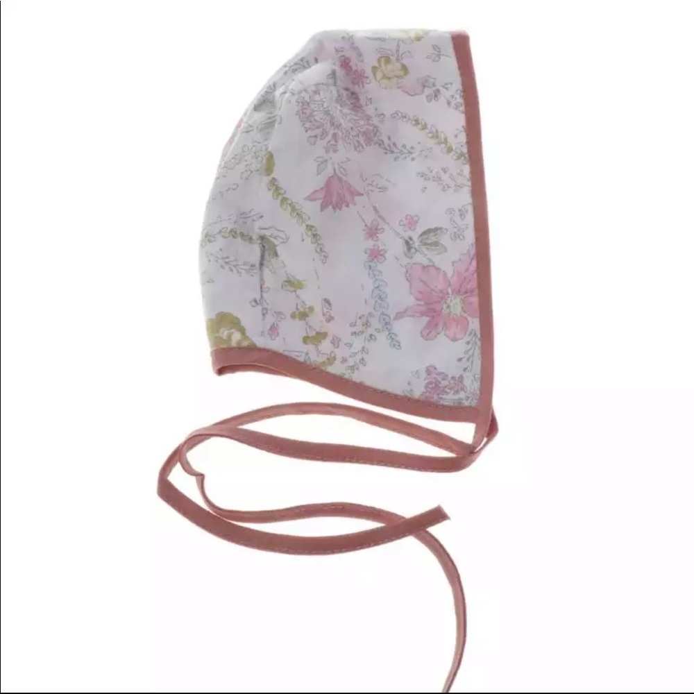 Brand New Floral Baby Bonnet Size 0-6 Months - Picture 2 of 7